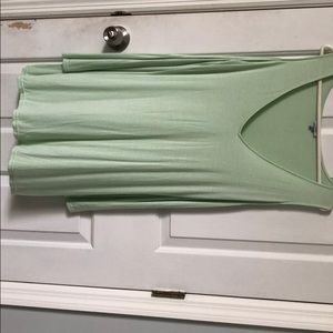 Tobi green T-shirt style dress